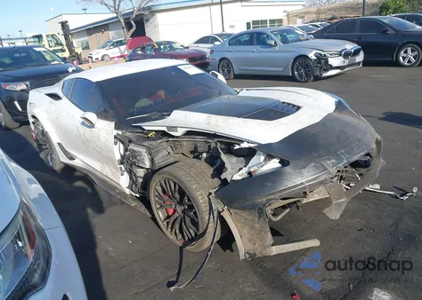 2016 Chevrolet Corvette Z06 z USA, uszkodzony, nr VIN 1G1YS2D63G5600458